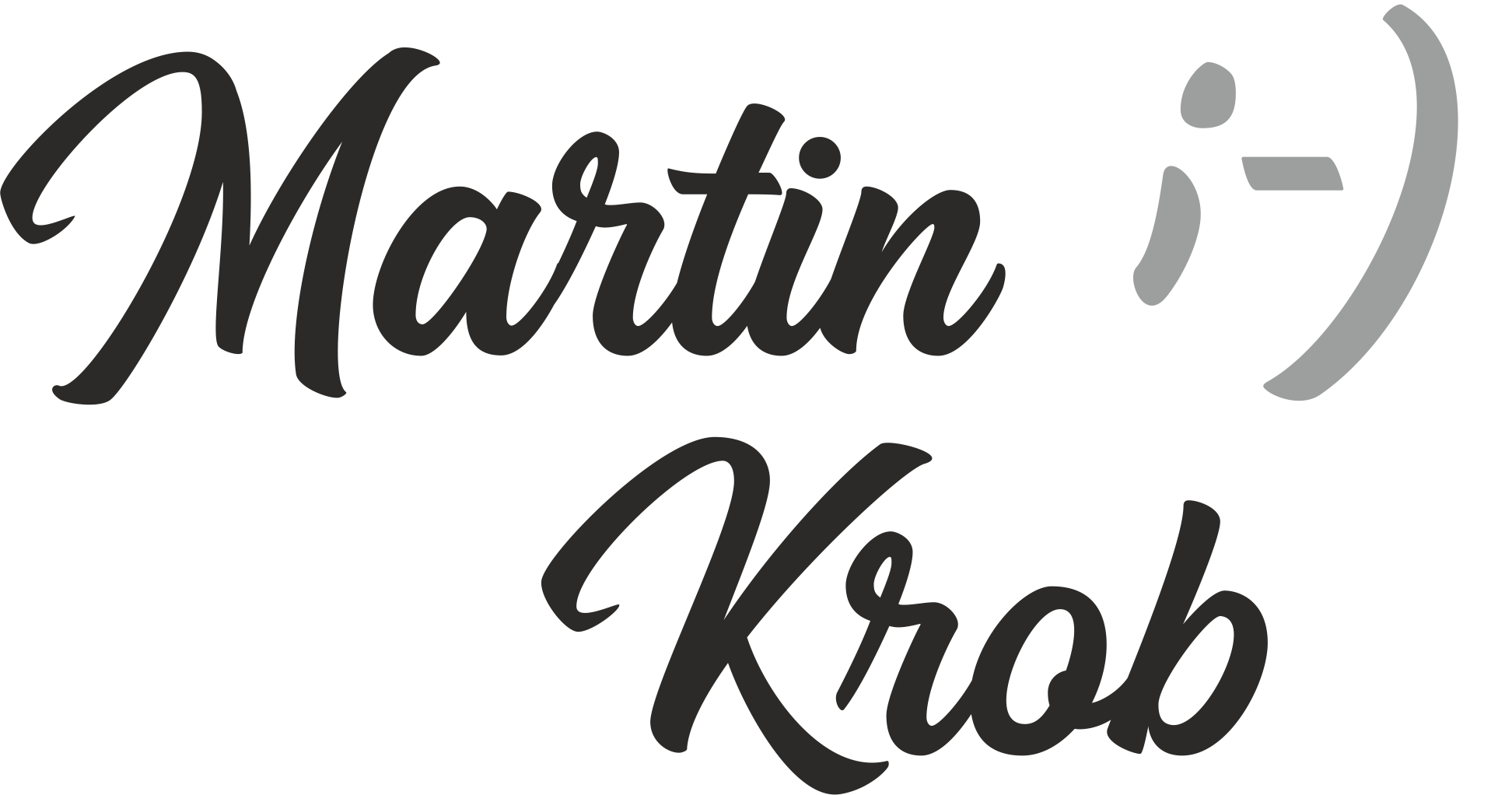 Martin Krob - podpis